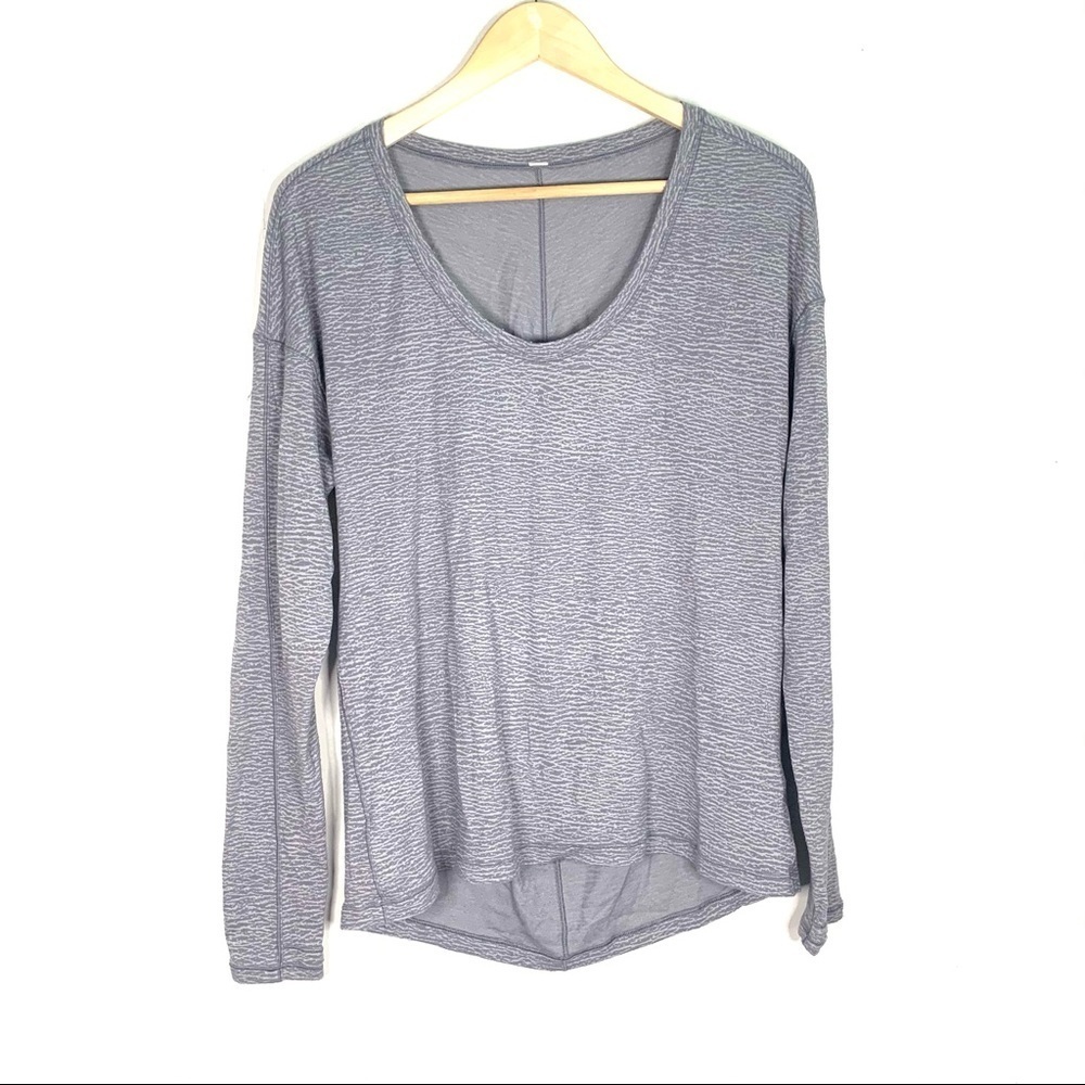 Lululemon | long sleeve scoop neck top